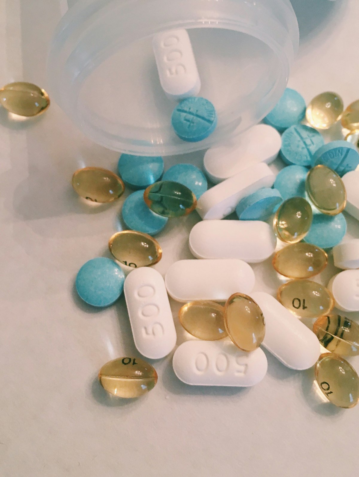 Supplement products prepared for distribution